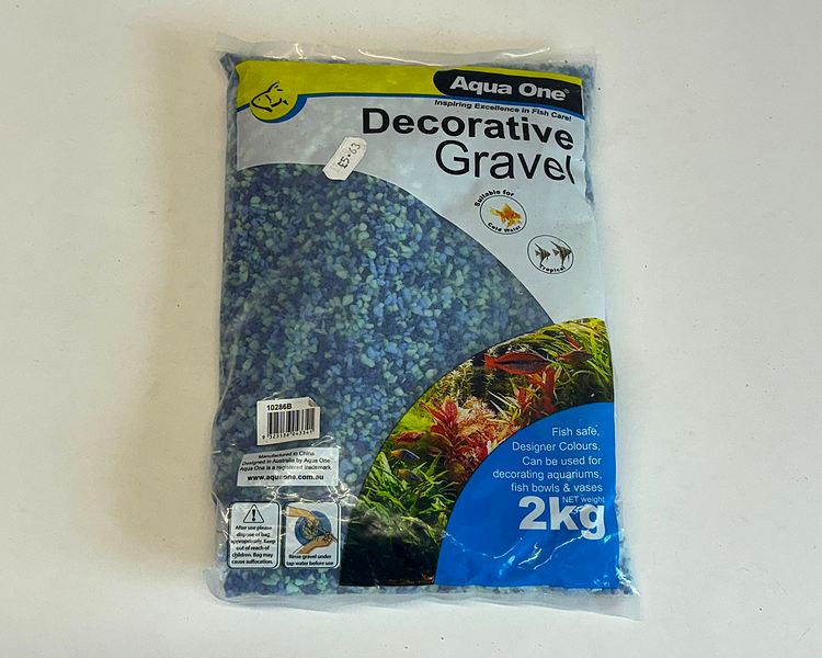 Aqua One Decorative Gravel - Aqua and Blue 10286B - 2kg